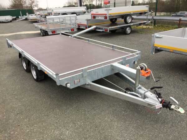 Plateau EDUARD 4020 – 406 x 200 cm – Rampes & Treuil inclus