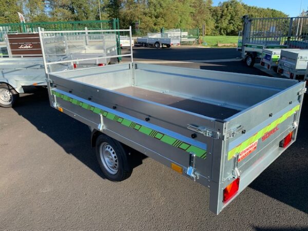 Remorque plateau SOREL NORDIKA N 260 – 263 x 145 x 40 cm