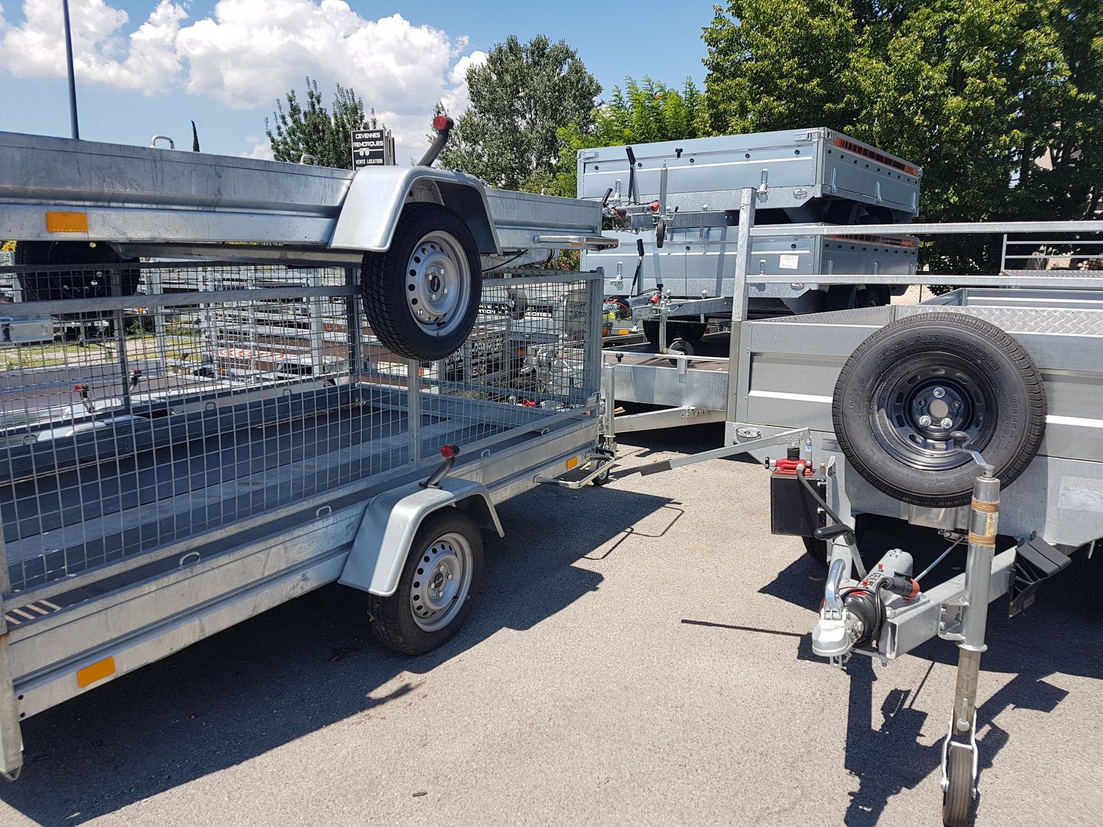 Remorque plateau EDUARD 2514