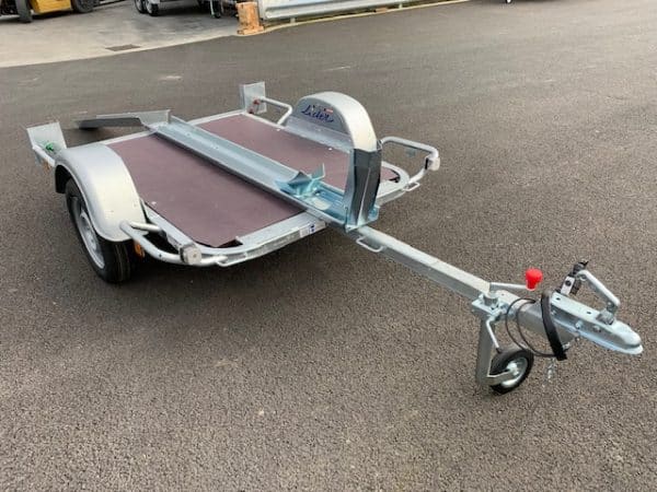 Porte-moto LIDER 39401 – Plancher + Rail + Rampe + Bloque-roue