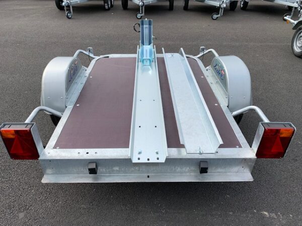 Porte-moto LIDER 39401 – Plancher + Rail + Rampe + Bloque-roue