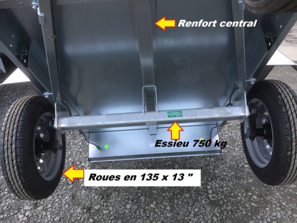 ERDE FIRST 150 – avec roue jockey