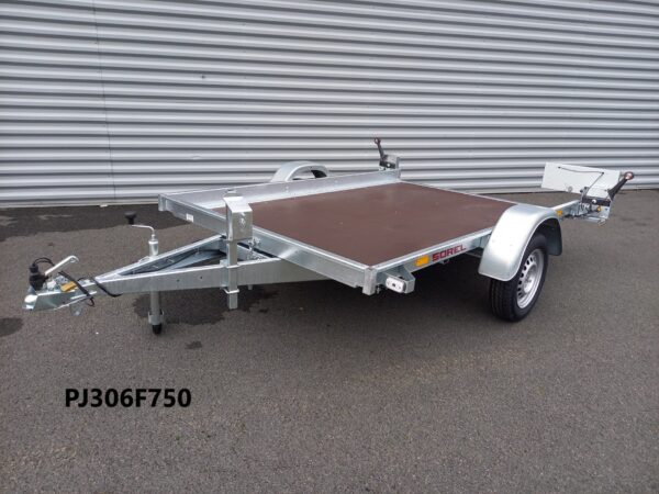 Remorque plateau PJ306 Sorel