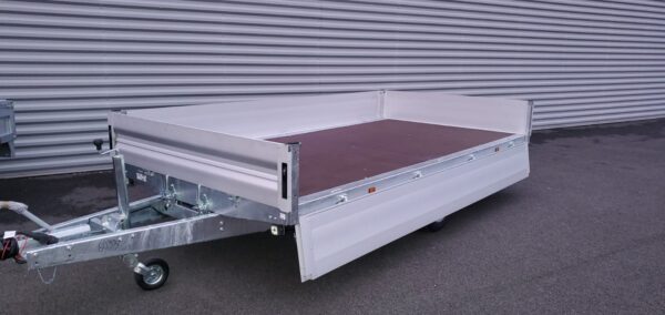 Remorque Lider plateau roue dessous 33630